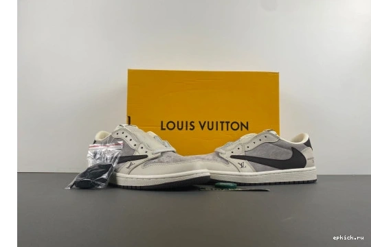 Rep EP LOW TRAVIS  SCOTT SP JORDAN 1  LX1988-100 OG LX1988-100 RETRO 0406